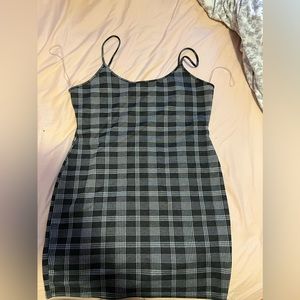 Fashion Nova plus size plaid dress 1X